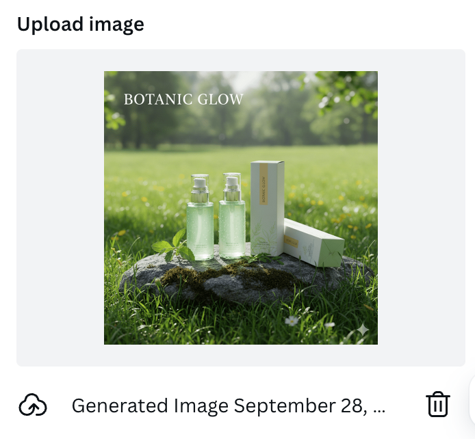 Image upload illustration